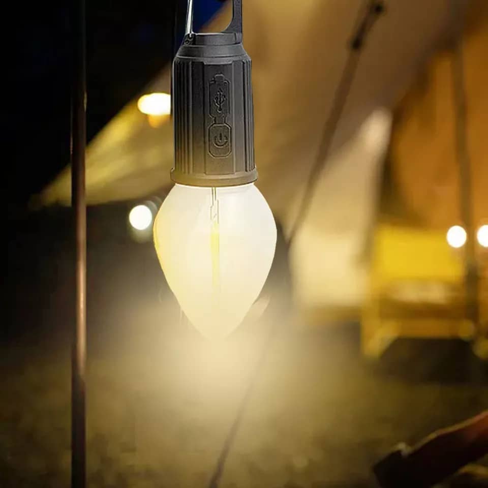 Lampe de camping portable et rechargeable