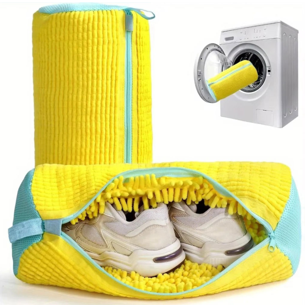 Sac de Lavage pour Chaussures en Microfibre